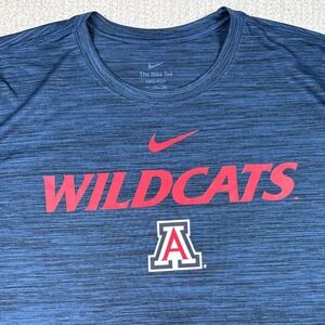 Nike Dri-Fit Mens 2XL Arizona Wildcats Space Dye Performance Short Sleeve Shirt
